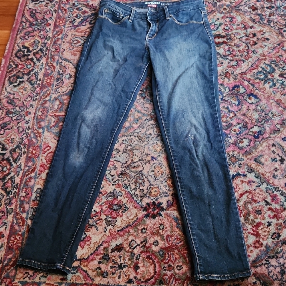Levi's Denizen Dark Blue Jeans